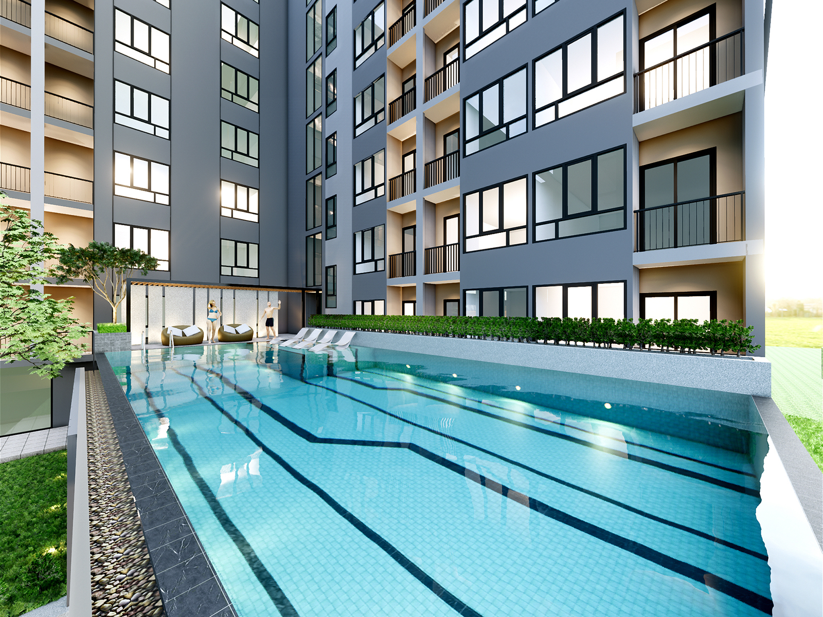 คอนโด อมตะ Theindeed Condo